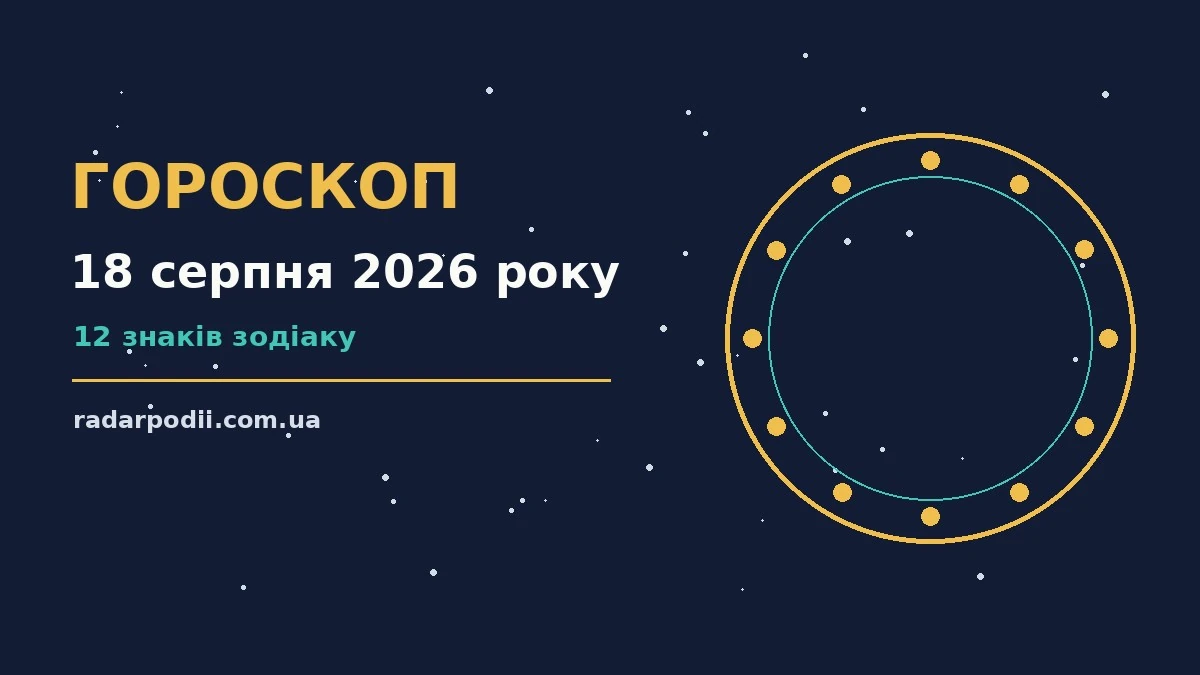 Гороскоп на 18 серпня 2026 року: рішення та підказки дня для впевненого початку дня