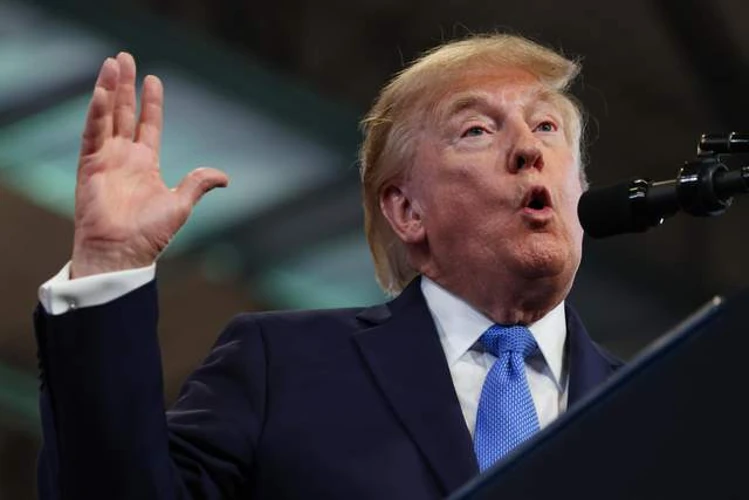 Президент США Дональд Трамп під час виступу 14 серпня 2026 року