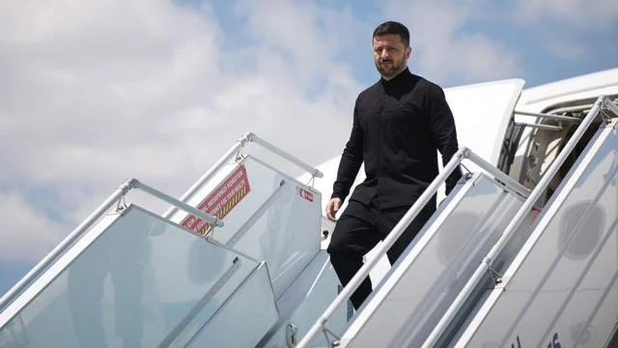 Володимир Зеленський прибув до Белграда з українською делегацією