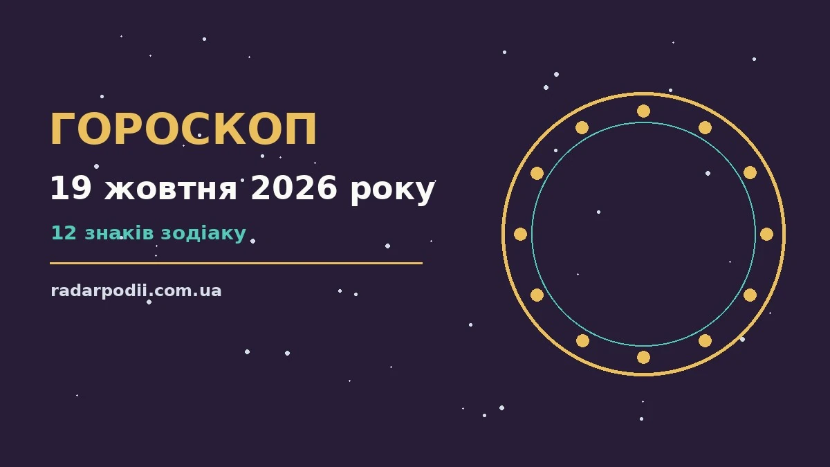 Гороскоп на 19 жовтня 2026 року: рішення та підказки дня для впевненого початку дня