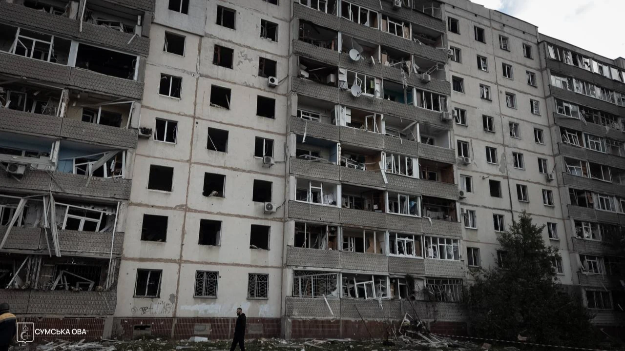 П’ять КАБів по Сумах: цифри ранкового удару 4 жовтня